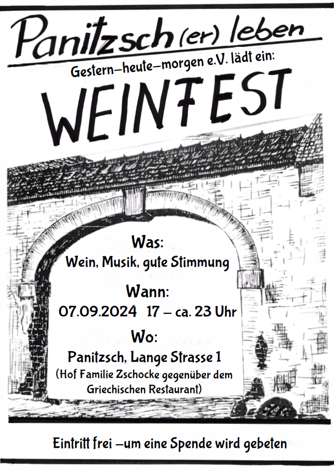 Weinfest @ Hof Familie Zschocke