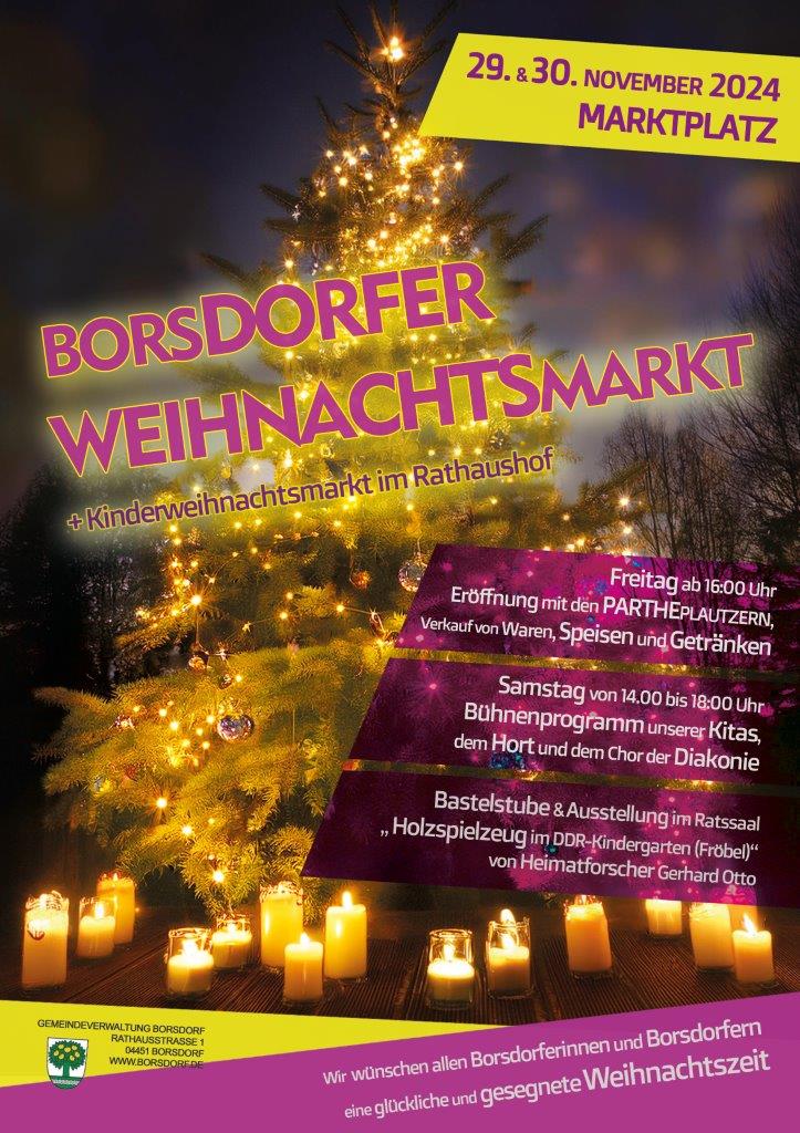 Weihnachtsmarkt @ Marktplatz Borsdorf