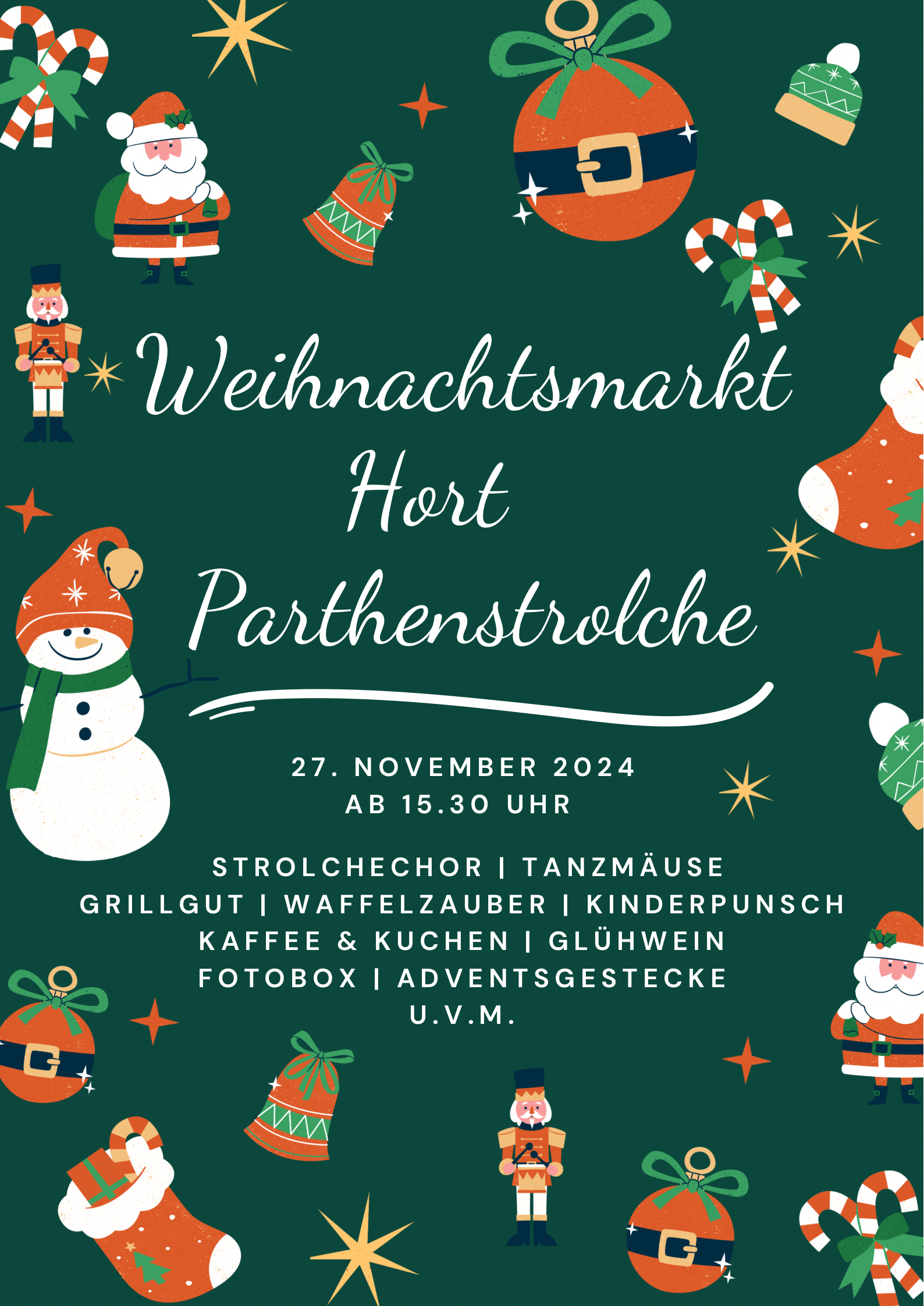 Weihnachtsmarkt Hort Parthenstrolche @ Hort Parthenstrolche